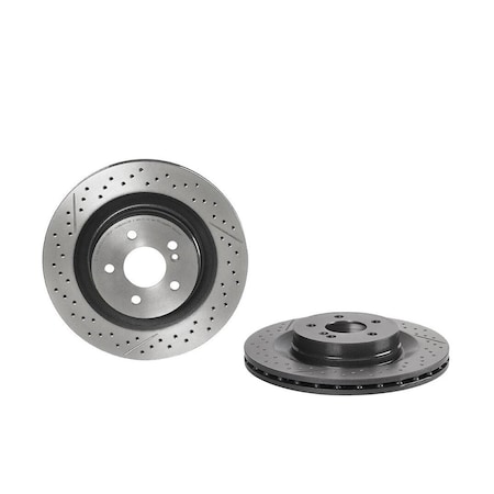 Brembo Brake Rotor / Uv Coated / Hc, 09.A326.11 09.A326.11